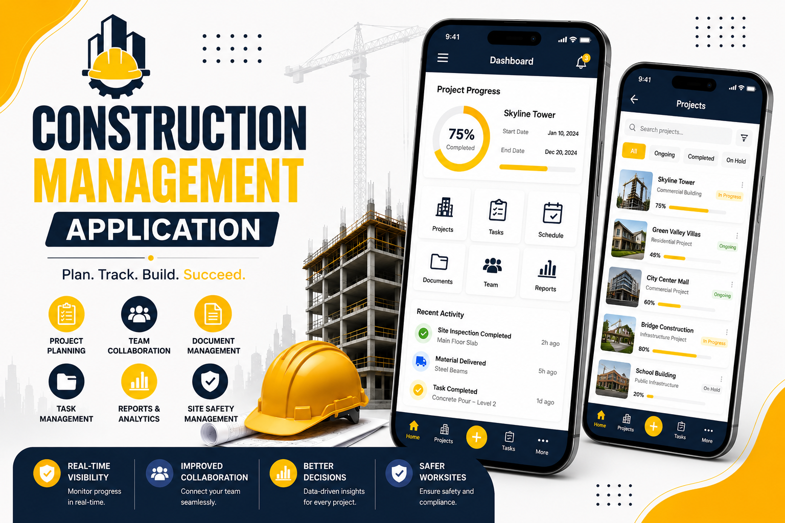 Construction Management Application