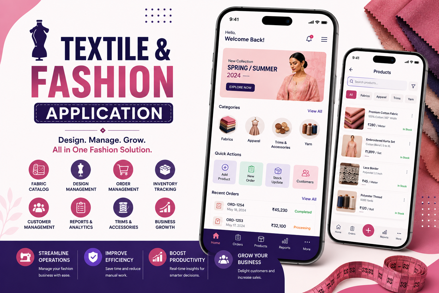 Textile & Fashion Application