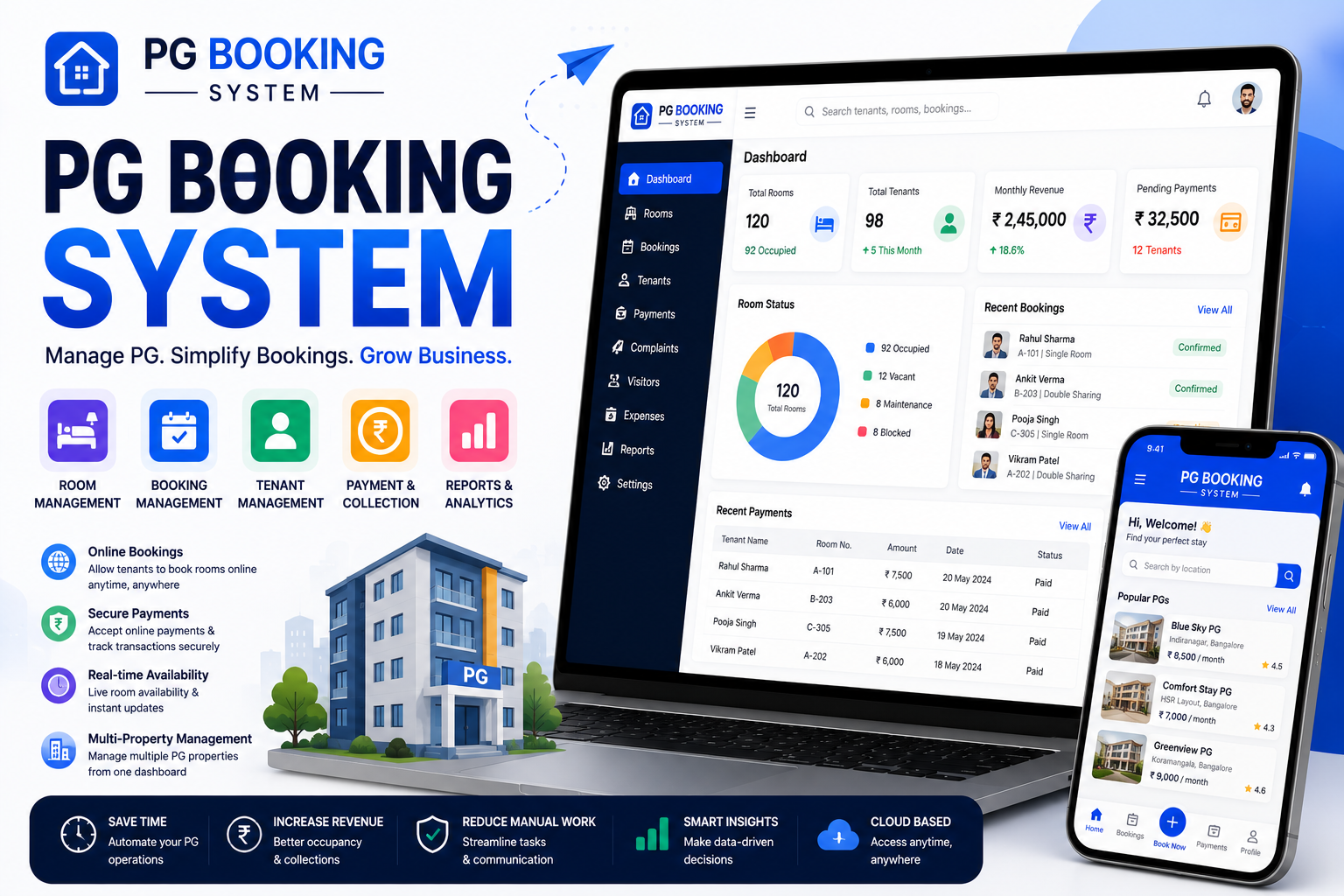 PG Booking System